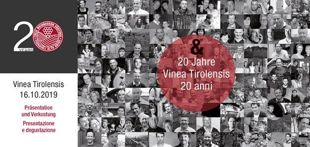 Besuchen sie uns auf der Vinea Tirolensis 2019